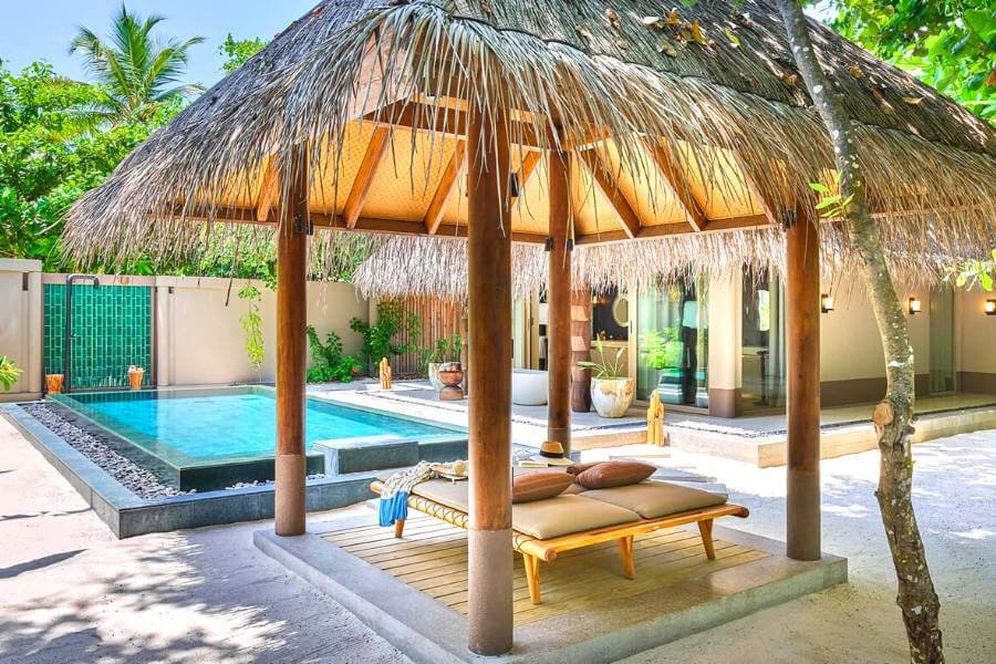 joali maldives all inclusive 2 Bedroom Beach Villa With Pool