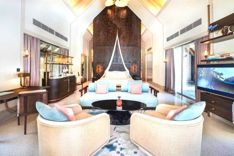 joali maldives all inclusive 3 Bedroom Beach Residence With Pool