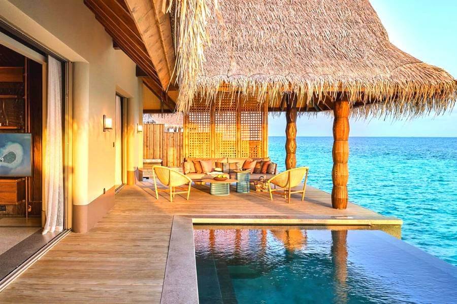 joali maldives all inclusive Luxury Water Villa With Pool