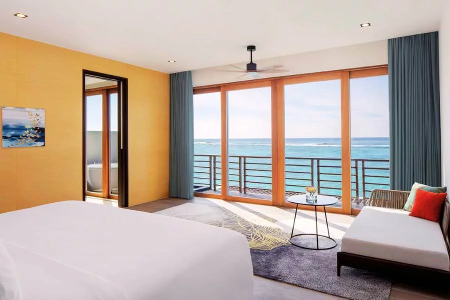 Radisson Blu Resort Maldives All Inclusive Package 3 radisson blu resort maldives all inclusive package Overwater Villa – Pool and Sunrise View