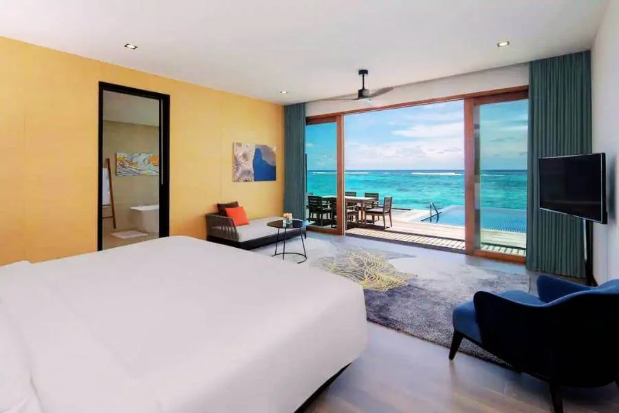 Radisson Blu Resort Maldives All Inclusive Package 10 radisson blu resort maldives all inclusive package Three Bedroom Family Villa – Pool Garden and Lagoon View