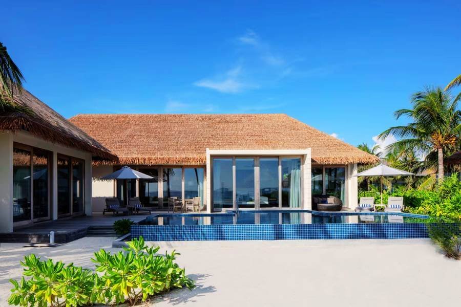 radisson blu resort maldives all inclusive package Three Bedroom Overwater Villa – Pool and Lagoon View